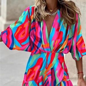 Miami nights mini dress